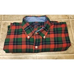 Crown & Ivy Classic Fit Mens Large Button‎ Up Shirt, Long Sleeve,  Casual, EUC